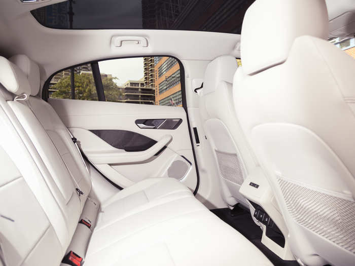 The front cabin is roomy and comfortable while rear seat passengers are also well taken care of with a large glass roof and dual-zone climate control. There