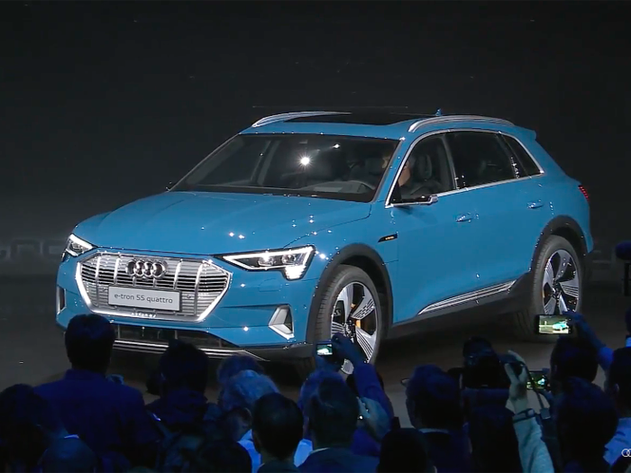 ...The Audi E-Tron are both expected to go on sale in 2019.