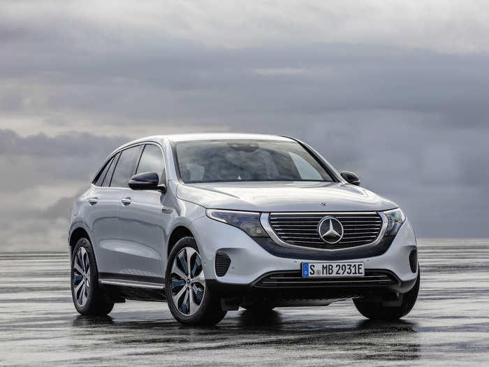 The Mercedes-Benz EQ C and ...