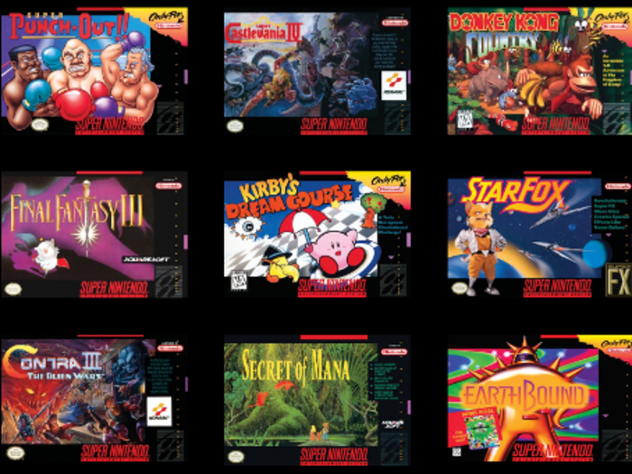 Here are all the games on the Super NES Classic Edition: