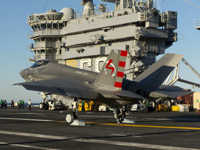 A carrier version of the F-35, the most expensive aircraft in history, landed on an aircraft carrier for the first time in November 2014. Four years later, an American F-35B conducted its first combat operation from the deck of a US Navy amphibious assault ship.