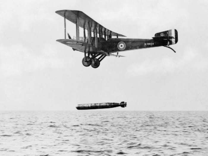 The first plane specifically designed to take off from an aircraft carrier and drop torpedoes was the Sopwith Cuckoo. The plane, which lacked the ability to land on a carrier, completed its first flight in June 1917. As this technology evolved, it would play a critical role in future battles.