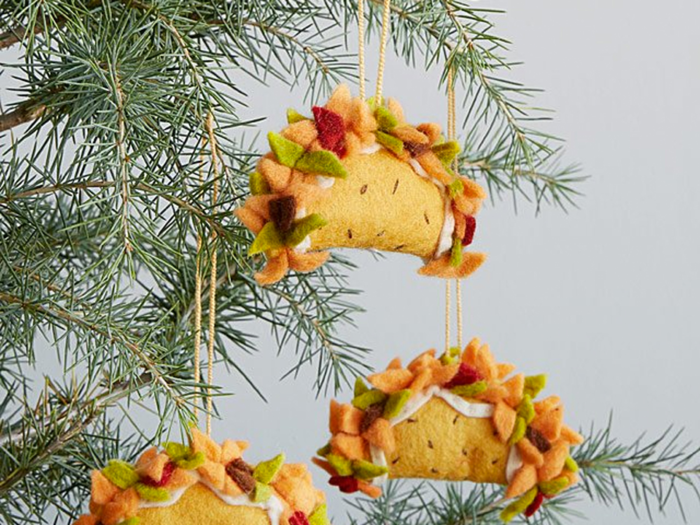 Handmade ornaments that look good enough to eat