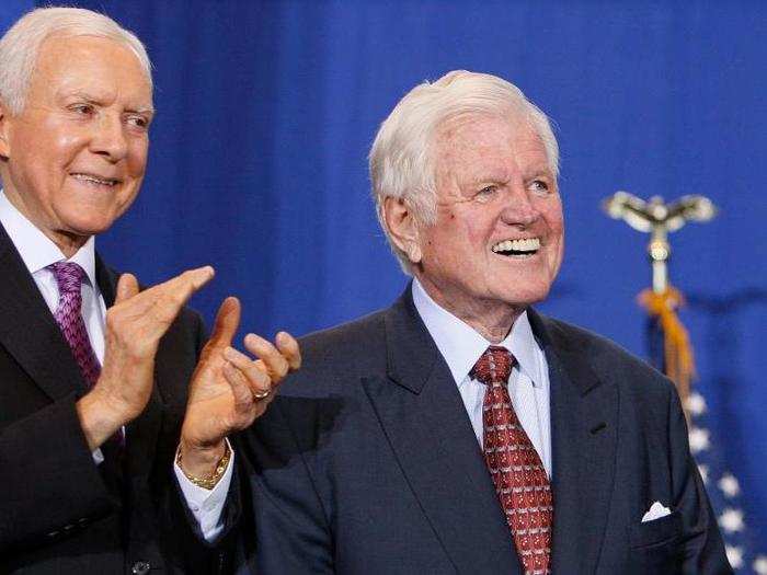 Senator Orrin Hatch and Senator Ted Kennedy