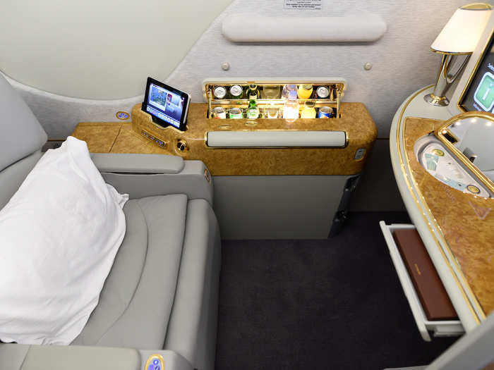 Around $15,000 will buy you a first class suite, which has a full bed and a shower. The A380 was designed to provide unprecedented luxury and comfort on an epic scale.