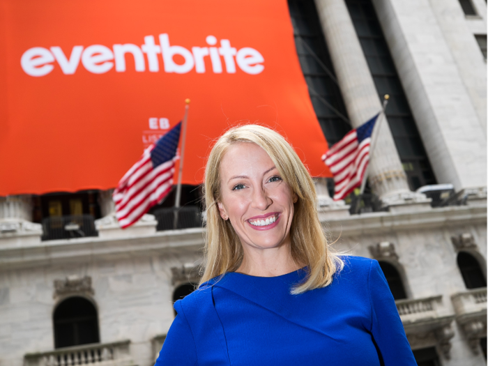 Julia Hartz, CEO and Co-Founder of Eventbrite