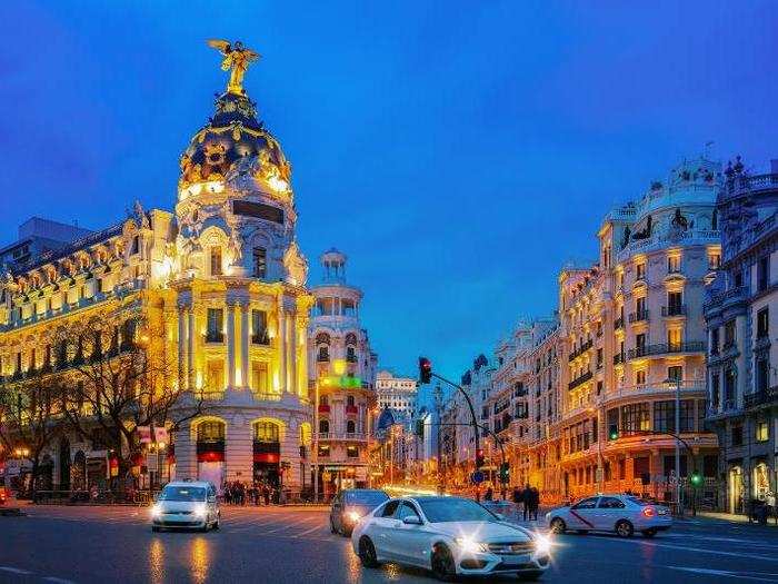 38. Madrid, Spain