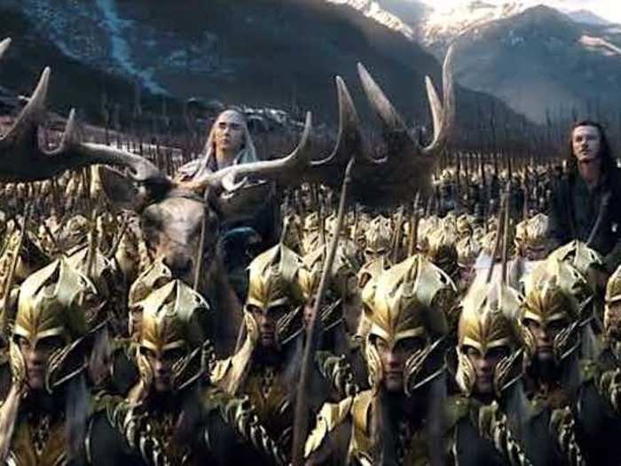 45. "The Hobbit: The Battle of the Five Armies" (2014)