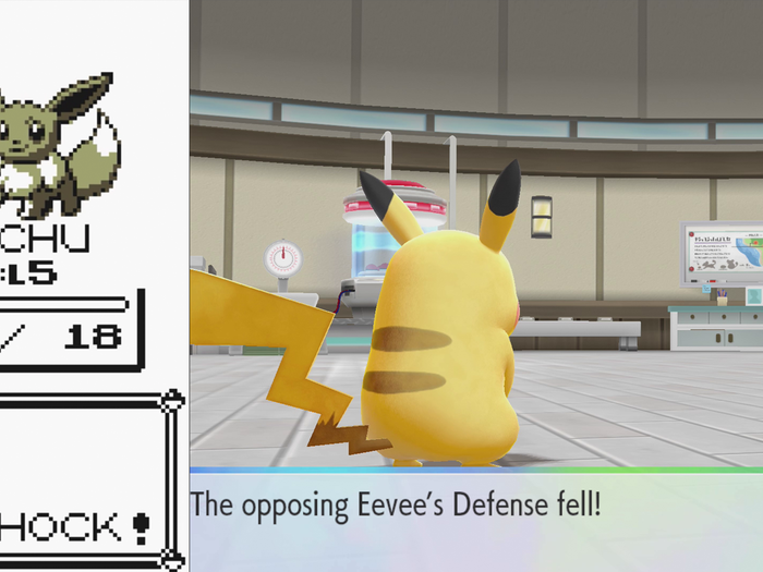 Pokémon battles are now fully 3D, letting you see the trainer and their Pokémon from all angles during the fight.