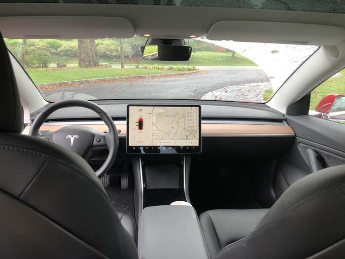 The showstopper for the Model 3 has always been the dashboard.