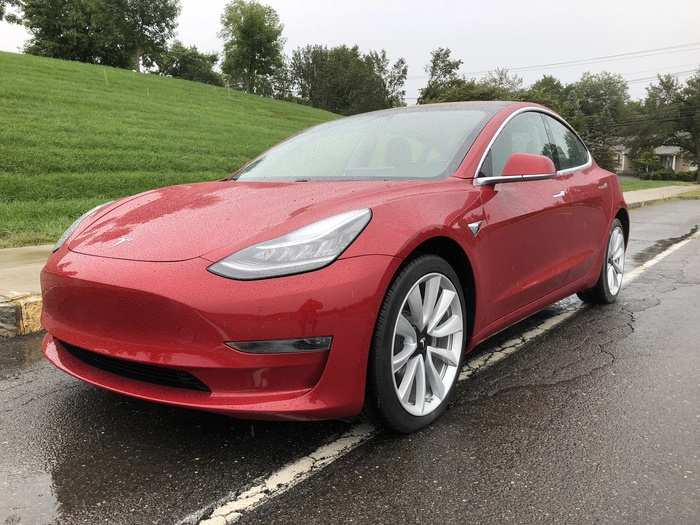 It was a $57,500 Model 3 Long Range in Premium trim, meaning it has a 75-kilowatt-hour battery pack and can travel 310 miles on a single charge. That