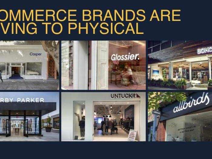 In fact, we’re going to see more online companies opening up physical stores.