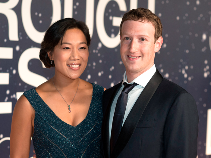 The biggest donation in 2017 was by Mark Zuckerberg and Priscilla Chan.