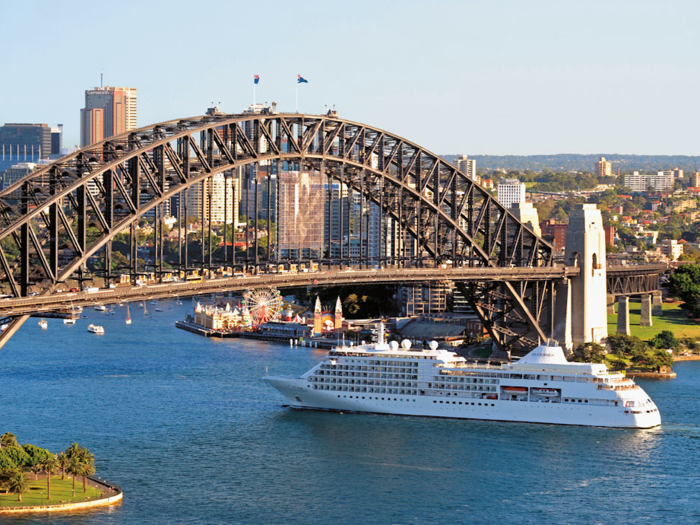 Other stops on the global route include Sydney, Australia ...