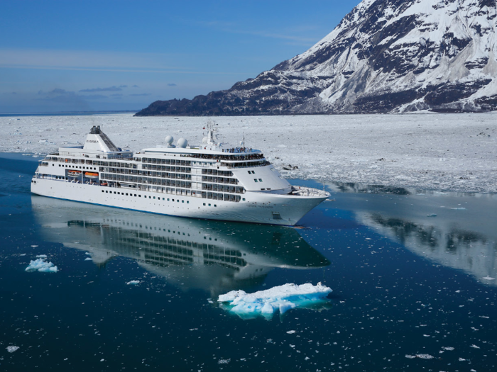 Silver Whisper will stop at the Antarctic Peninsula before heading up the coast of Chile and then westward.