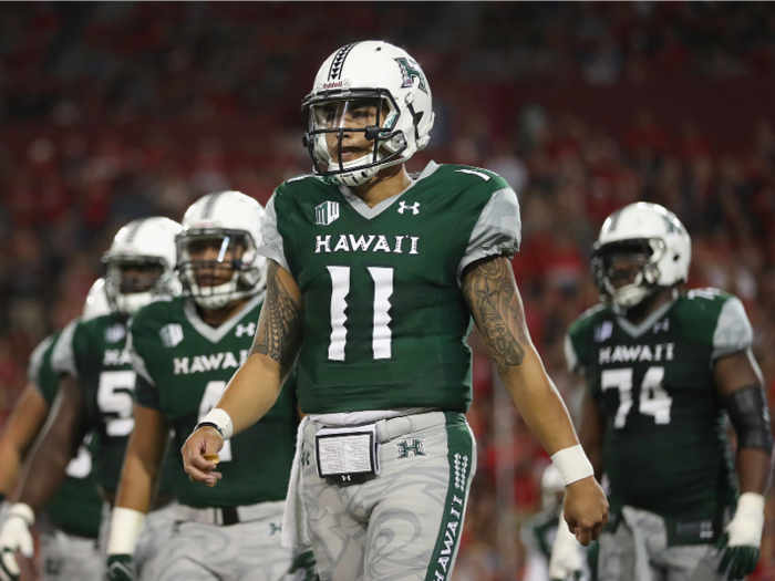 Hawaii* (-7) over UNLV