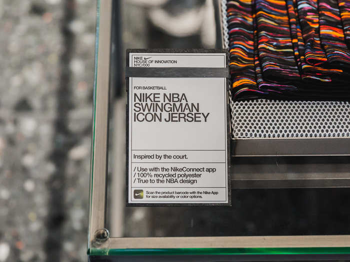 Instant Checkout lets customers purchase using their Nike app, with no interaction with an employee required.