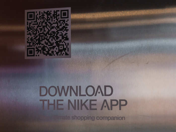 Little ads for the Nike app are everywhere.