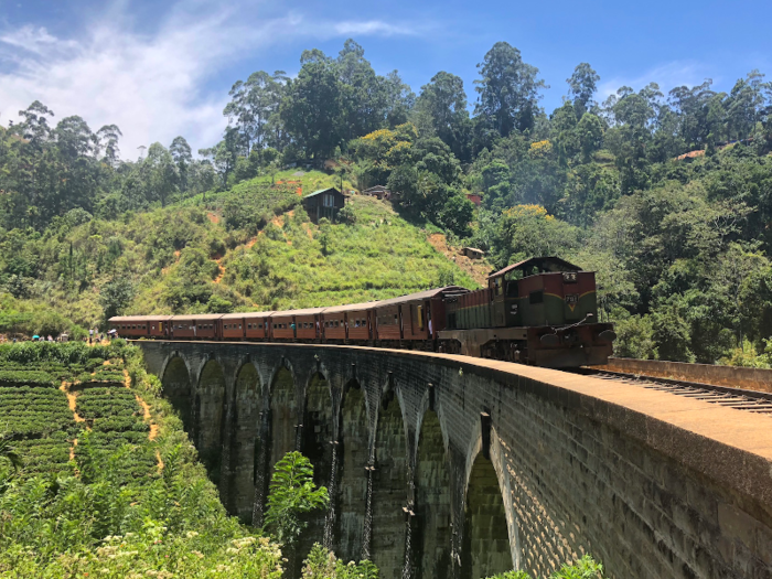 The train heading over the bridge was one of the highlights of our trip — it had a certain sub-tropical Hogwarts Express vibe to it.