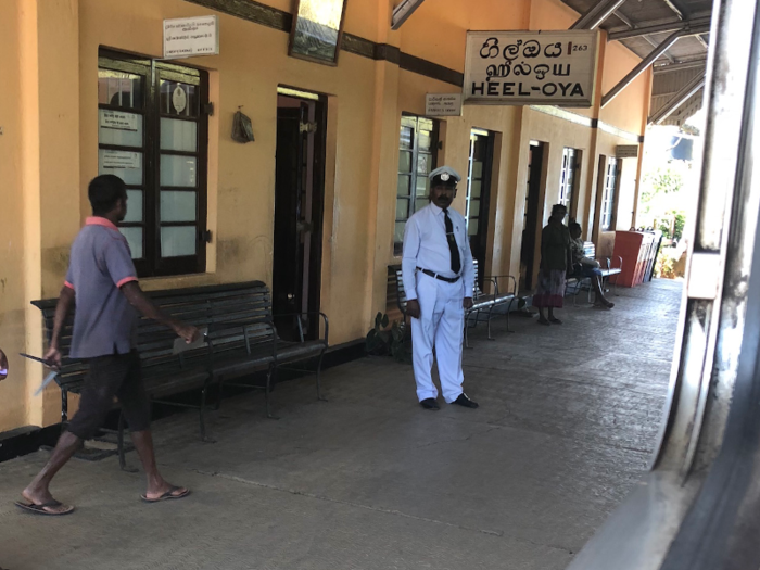 The station guards