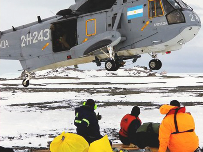 The National Science Foundation said the scientists were never in danger because they had a surplus of supplies. “This wasn’t an emergency, but we are very grateful that we can engage with our international partners to take care of situations that could become emergencies," Kelly Falkner, the director of the NSF