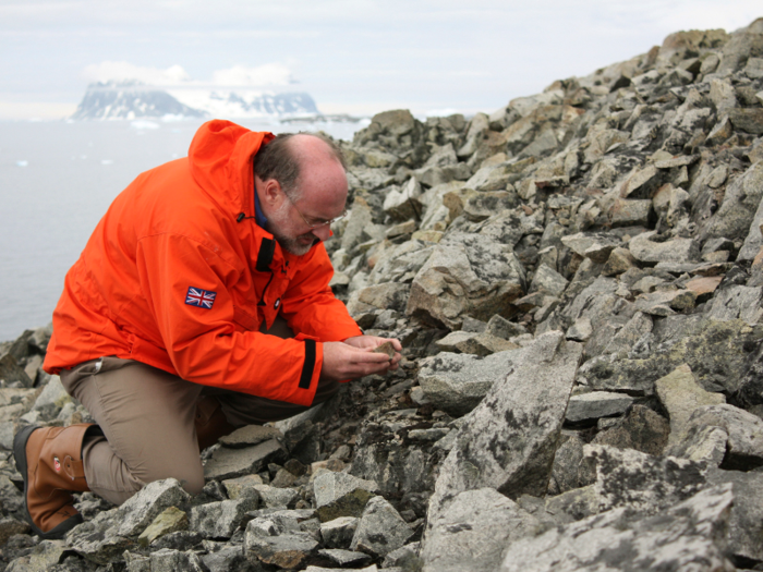 Convey has been traveling to Antarctica throughout the past 25 years. “I’ve been lucky and I’ve gone to the middle of the continent, so I’ve been isolated from the next human being for 400 to 500 kilometers (250-300 miles),” he told the AP.