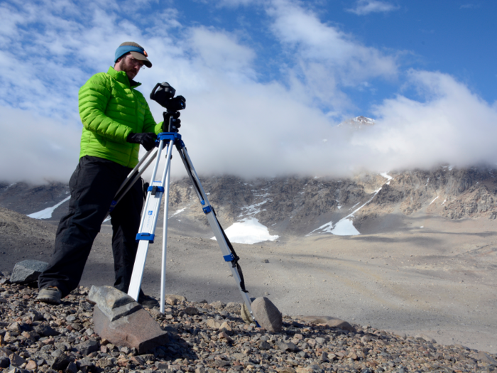 Joe Levy, a professor of geology at Colgate University, is also drawing comparisons between Antarctica and Mars. Levy has studied water tracks as they move under the soils of the McMurdo Dry Valleys, a phenomenon that may be similar to patterns on Mars.