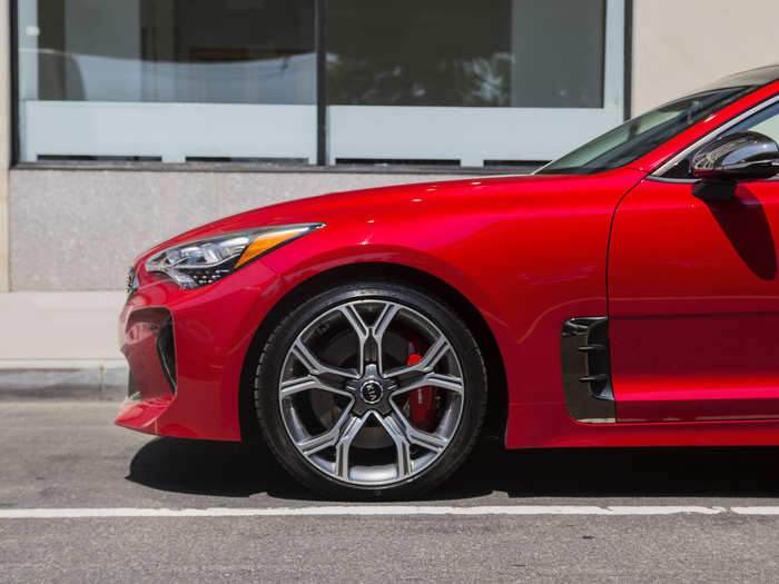 Our top-of-the-line all-wheel-drive GT2 stickered at $52,000 — a steal for a car this good. The base model has a 2.0-liter, 255-horsepower four-cylinder engine and can be had for $32,000.