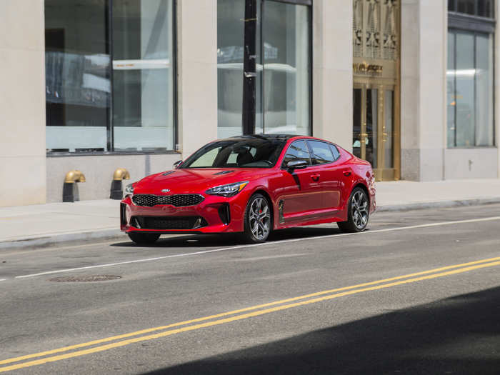 Even at a distance, the Stinger has road presence. What a head-turner!