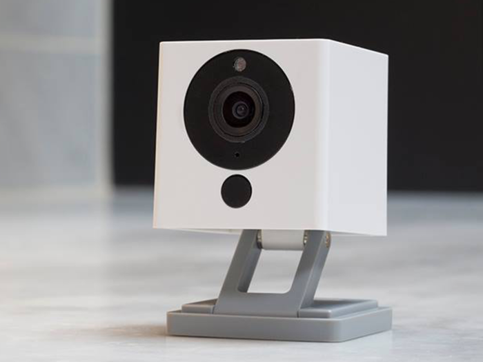 A smart home security camera