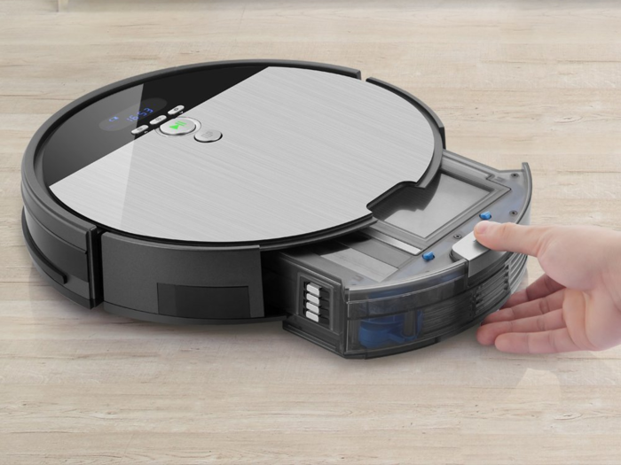 A robotic vacuum for lazy cleaning