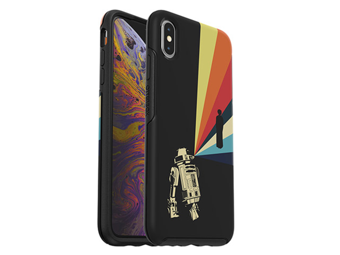 A Star Wars-themed phone case for his new iPhone