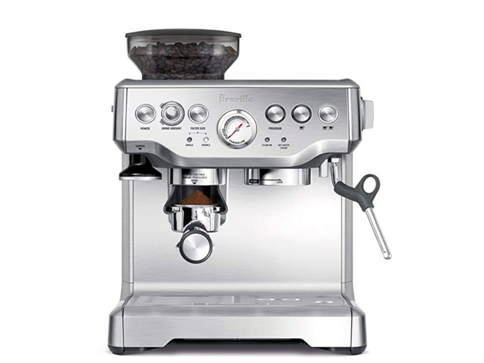 An espresso machine for barista-quality drinks at home