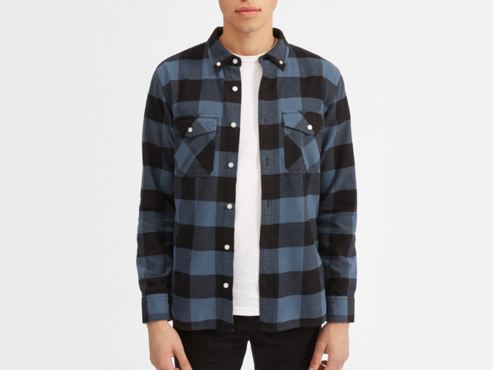 A cozy flannel shirt