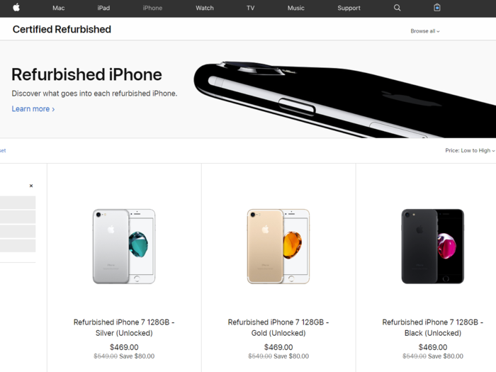 Apple also has refurbished devices for a nice discount if you don