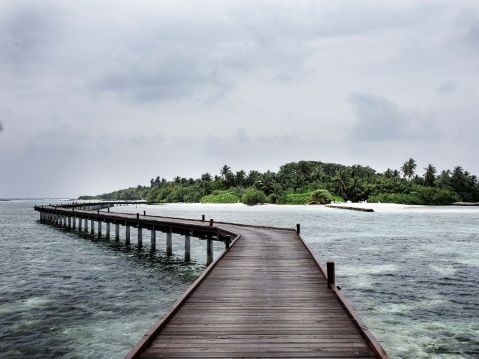 The Maldives: 82.1 degrees Fahrenheit (27.8 degrees Celsius)