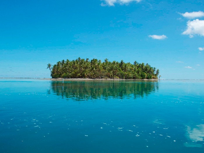 Tokelau: 81 degrees Fahrenheit (27.2 degrees Celsius)