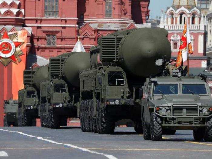 Russia is also only one of three nations to possess a nuclear "triad," which includes intercontinental ballistic-missile delivery.