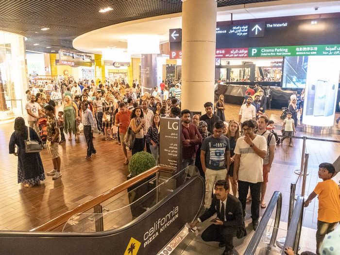 I was leaving the mall around dinner time and it was getting even more packed. I get why so many Dubai residents come. The mall has literally everything a city dweller might want or need, all in one place.