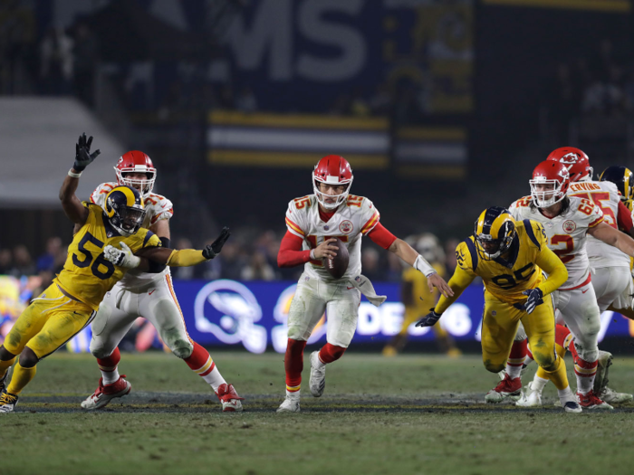 But Mahomes and the Chiefs quickly stormed back.