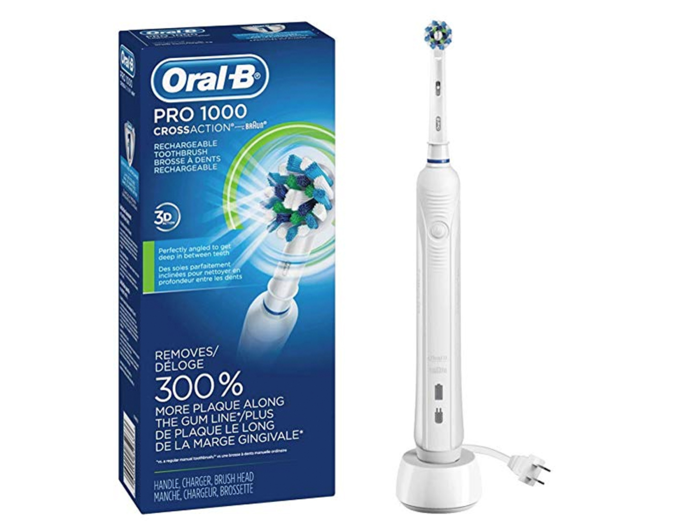 16. Oral-B electric toothbrush