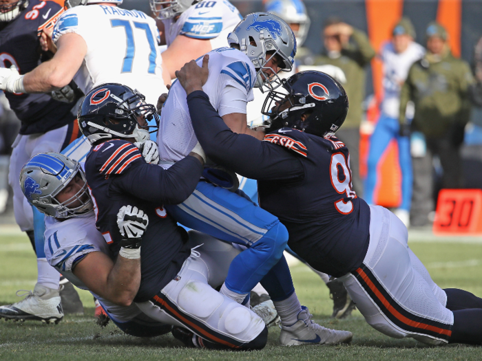 Bears @ Lions: No score in first 6:30 of the game