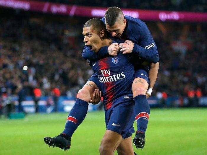 =T9: Paris Saint-Germain and France forward Kylian Mbappé — 7.7.