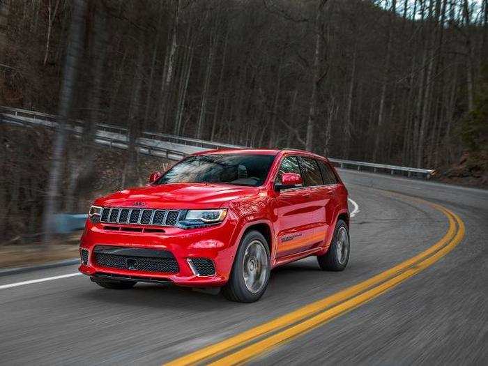 5. 2018 Jeep Grand Cherokee: $4,500 cash back —$31,690 (MSRP).