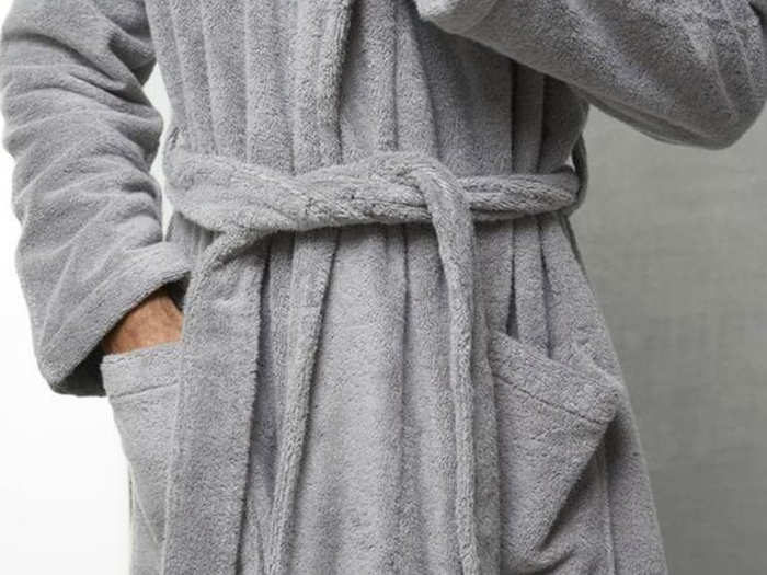 The classic bathrobe