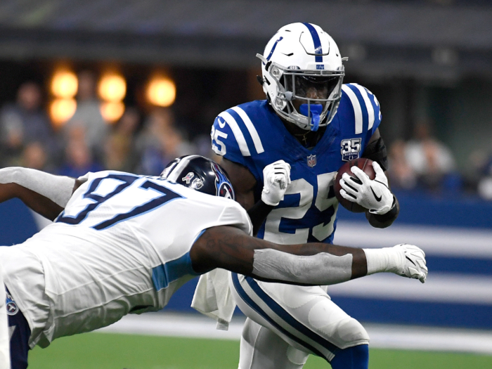 RB: Marlon Mack, $5,500