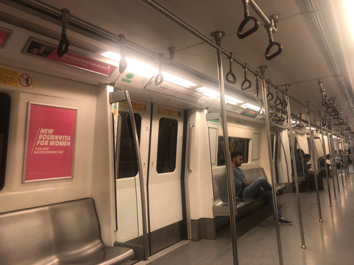 Overall, the trains are both very spotless and very spacious.