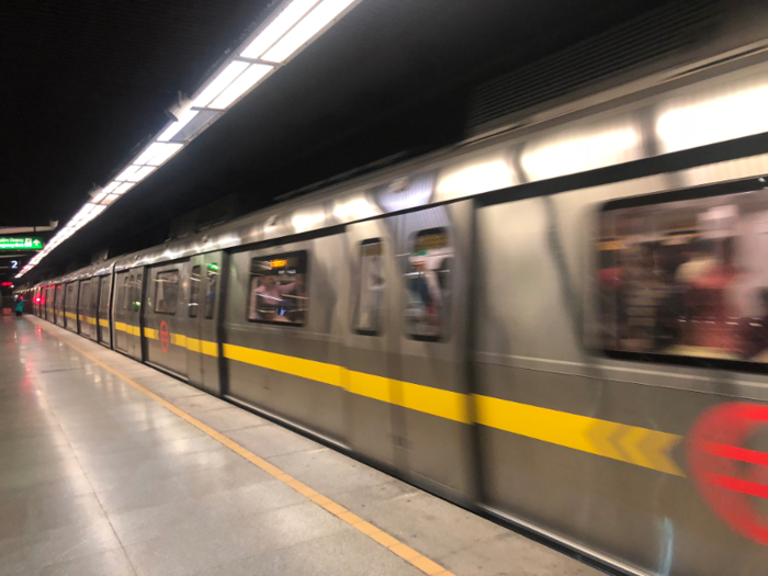 Most trains have drivers, but the Magenta line trains became the first driverless trains to be launched in the Delhi Metro network in 2017.