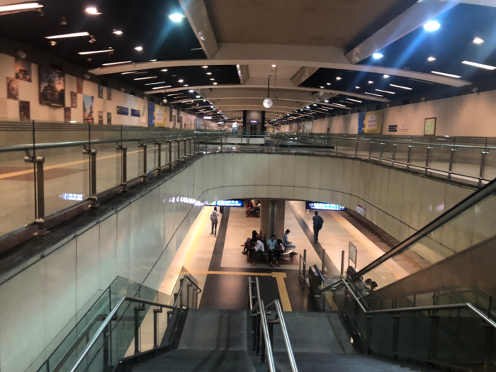 Regular riders of the New York subway will recognize some similarities between the two systems, like the mix between underground and elevated subways and tracks.