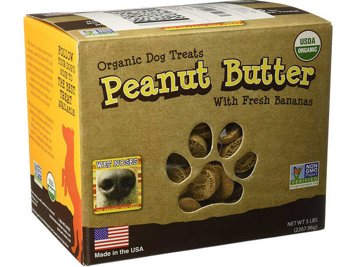 A box of special all-natural treats